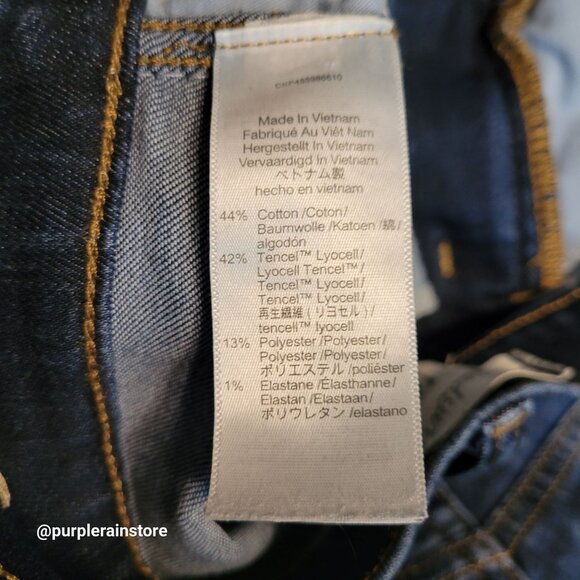 Madewell Jeans 28 Skinny 10" High Rise Woodland Wash MA983 Tummy Control Stretch - Picture 6 of 13